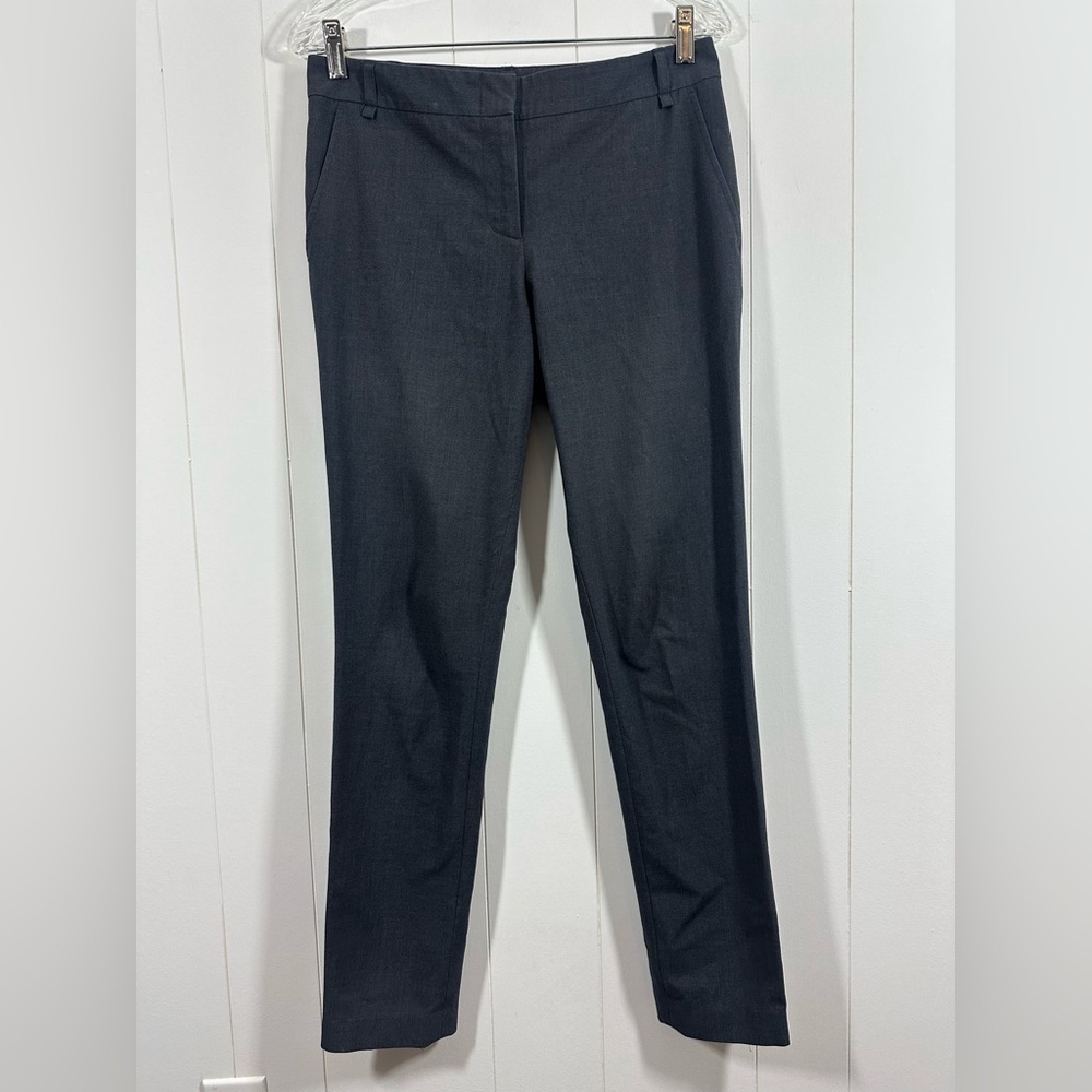 BCBGMaxazria Women’s Mela Gray Pants Trousers Ankle Zip Size 2